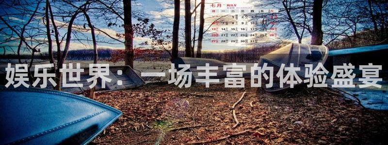 欧陆平台4官网：娱乐世界：一场丰富的体验盛宴